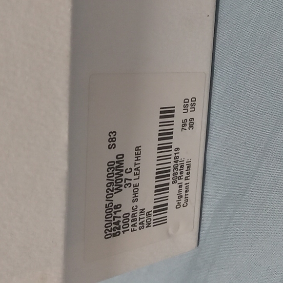 Balenciaga Heels Scarpa S.Cuoio Satin Size 37 C BRAND NEW NEVER WORN - Picture 3 of 7